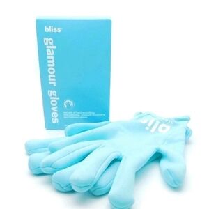 Bliss Glamour Gloves in Light Blue
